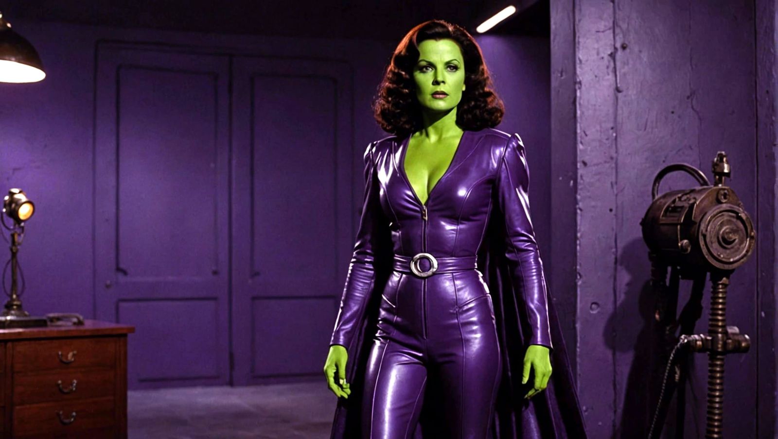Hedy Lamarr as She-Hulk in Cinematic Style