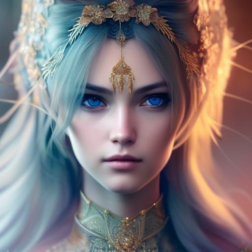 Steampunk Australian with Balloon: Photorealistic Artstation...