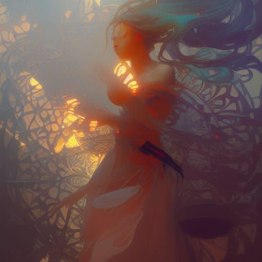 Intricate Mental Landscape Concept Art in 8K