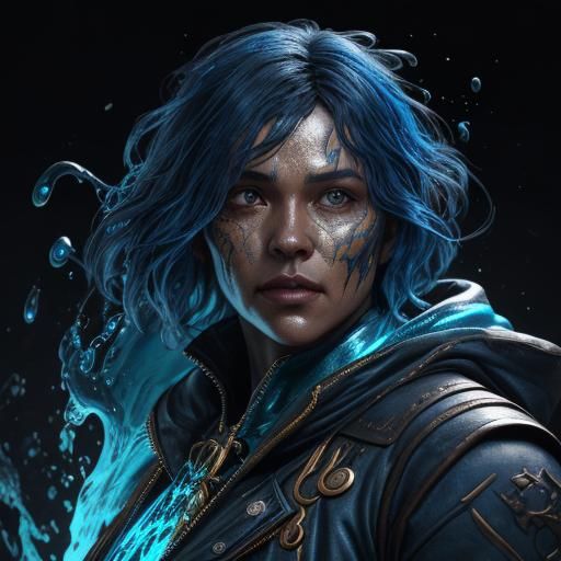 Vegemite Face in Vibrant Comic Book Art