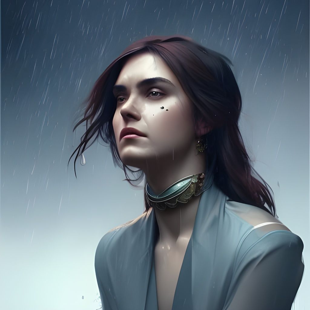 Rain Phoenix Tilla Portrait in Hyperdetailed Digital Art