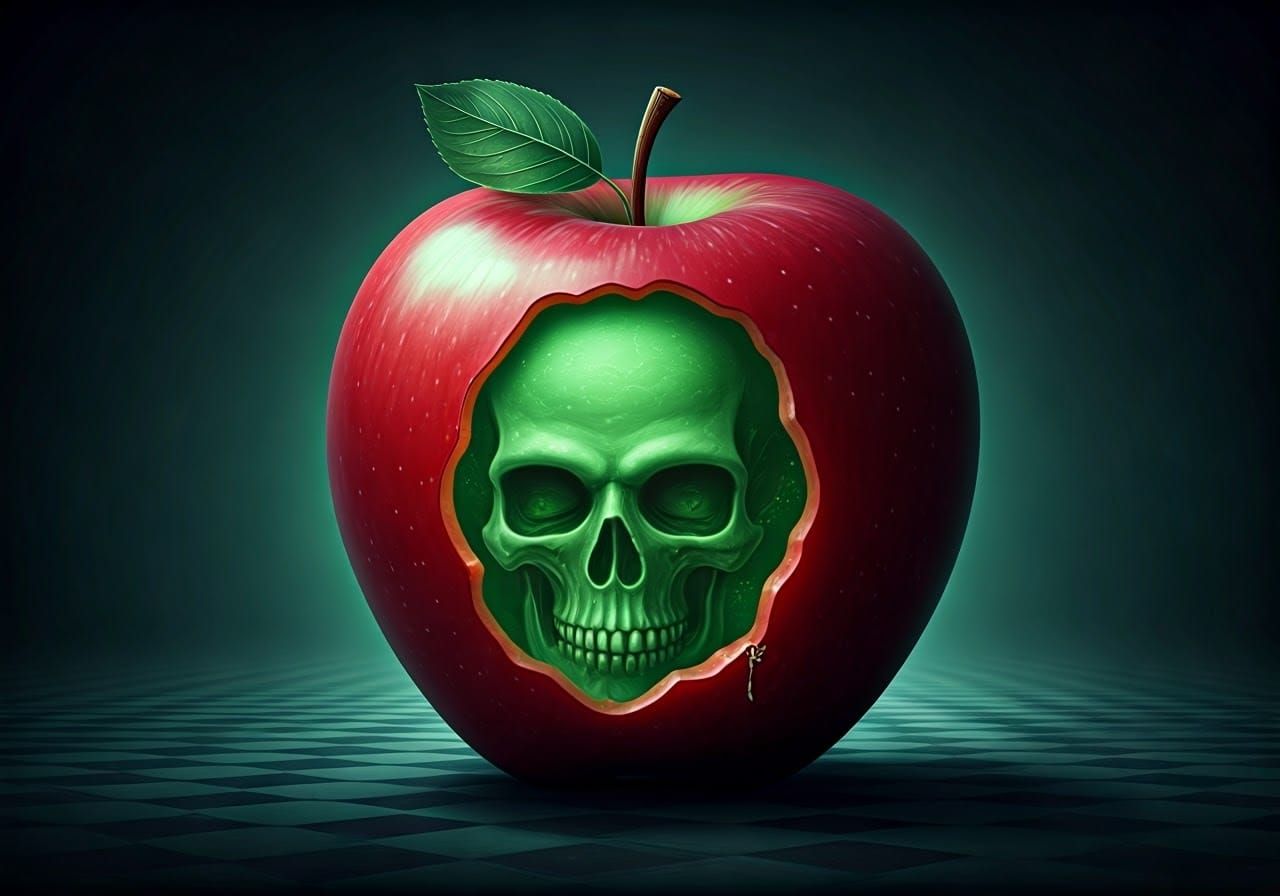 Sleeping Beauty Entombed in a Lethal Apple