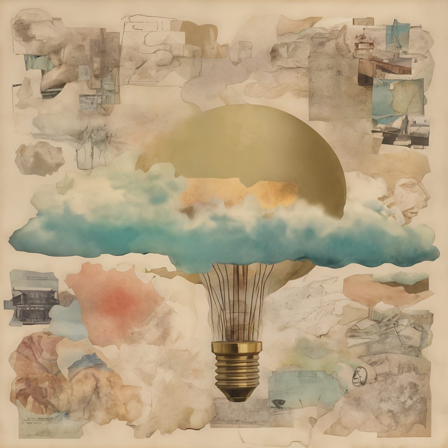 Collaged Dialogue over Artificial Intelligence