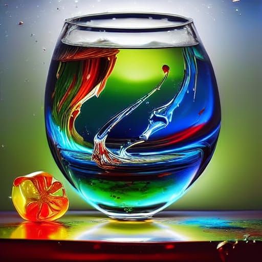 Murano Glassblowers at Work in Renaissance Style