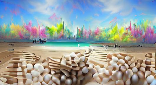 Abstract Beach