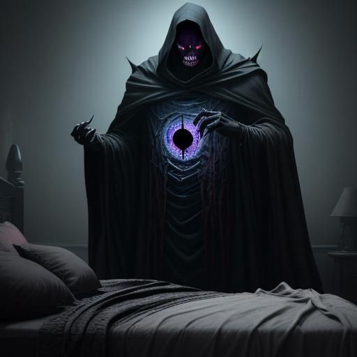 Terrifying Shadow: Eldritch Horror in Bedroom