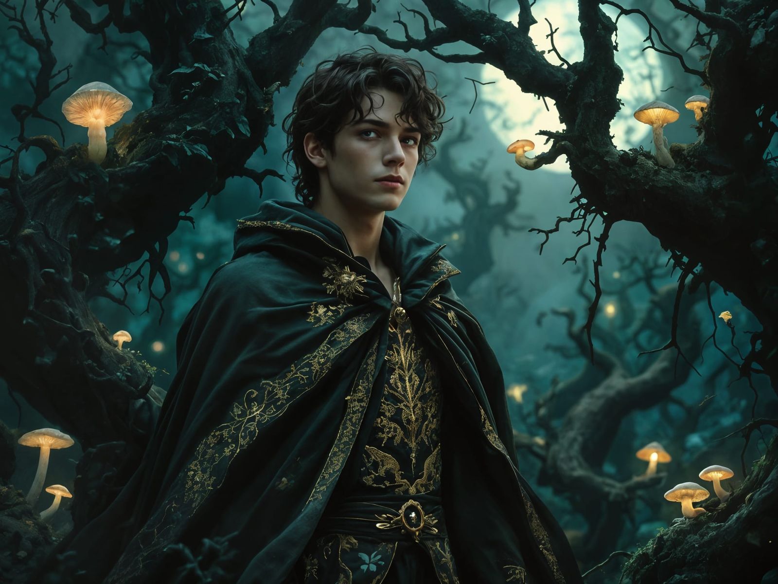 A Prince Enchanted by Dark Magic