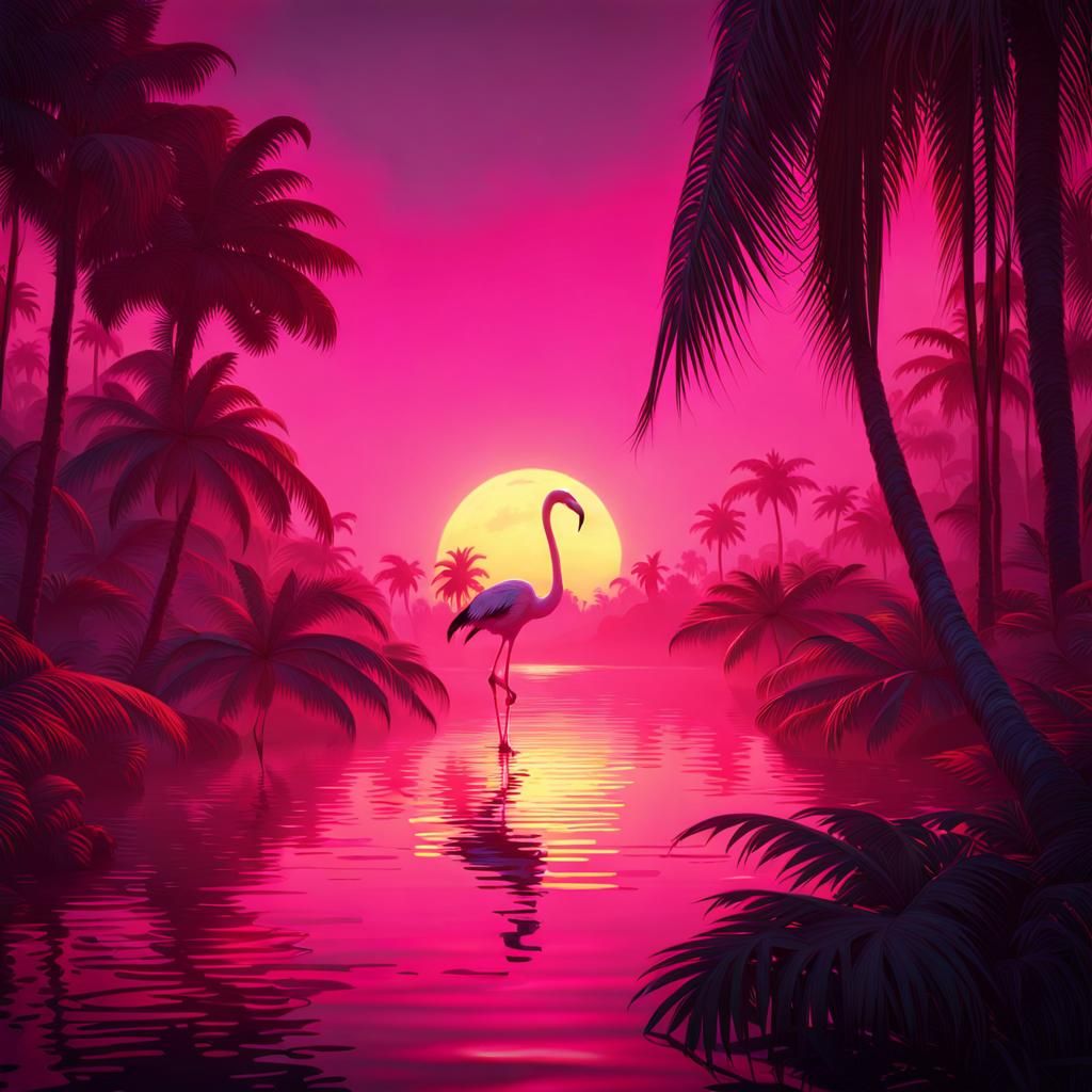 Pink Flamingo