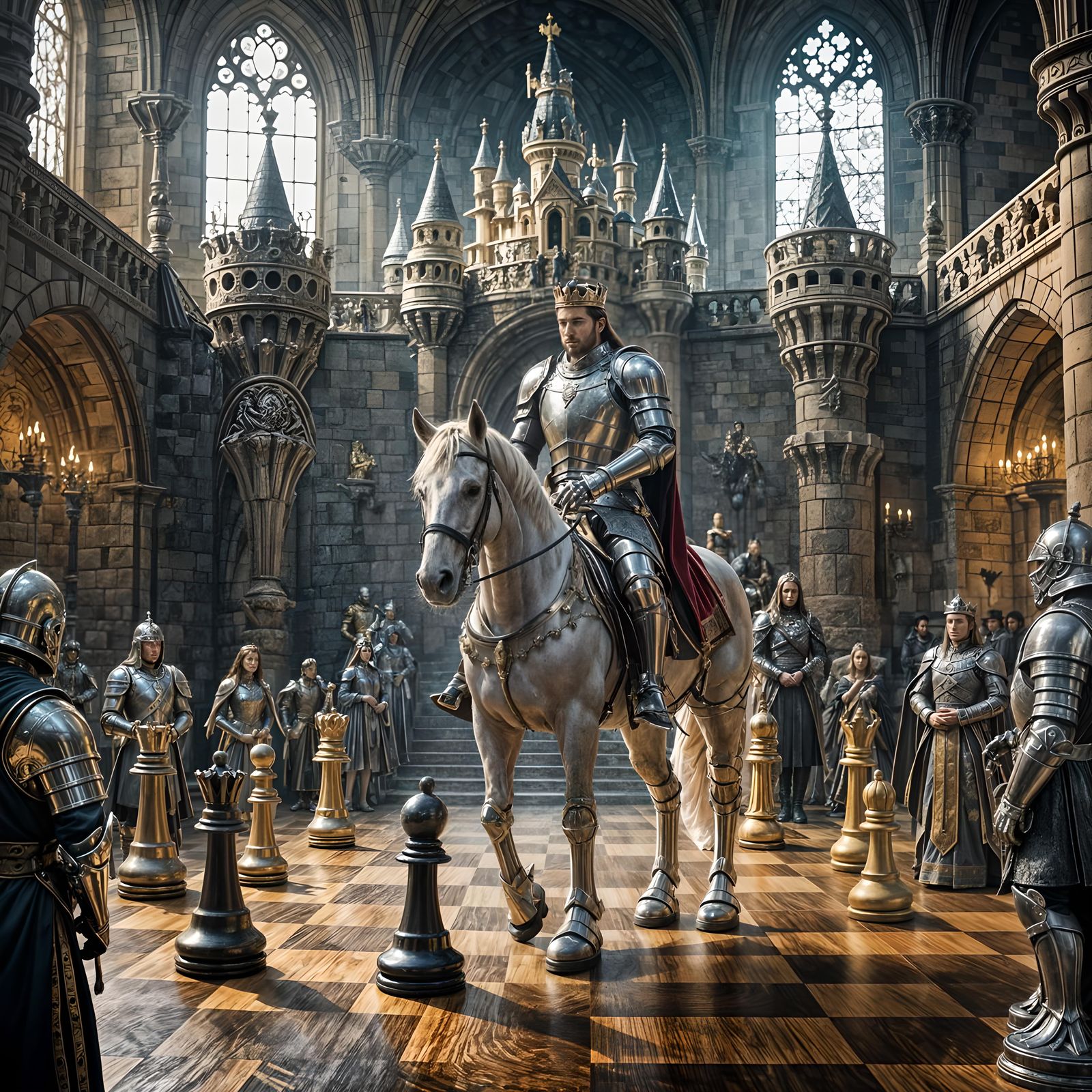 Epic Chess Game Comes to Life