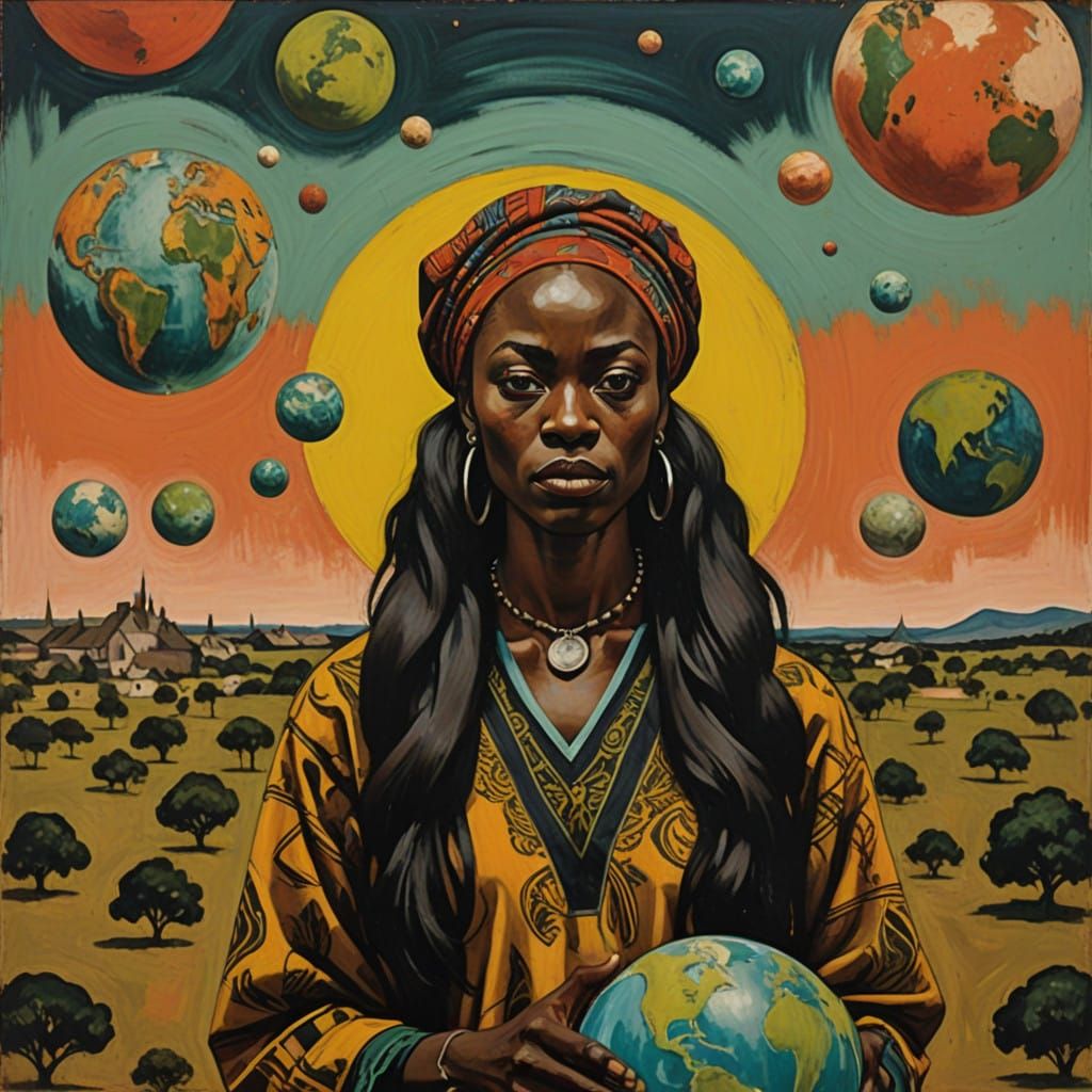African Goddess of Exploration