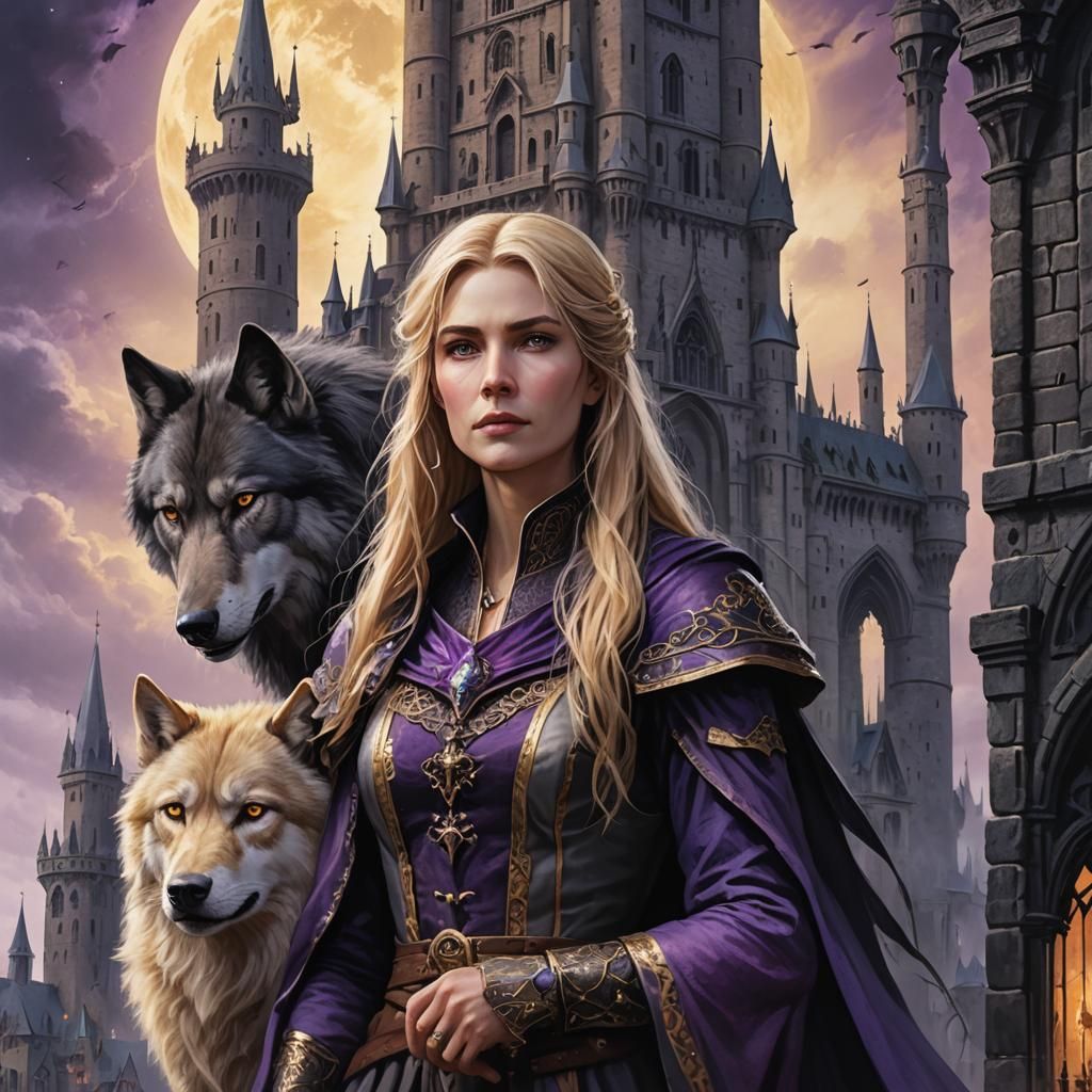 Enchantress and Wolf-Eyed Man Book Cover