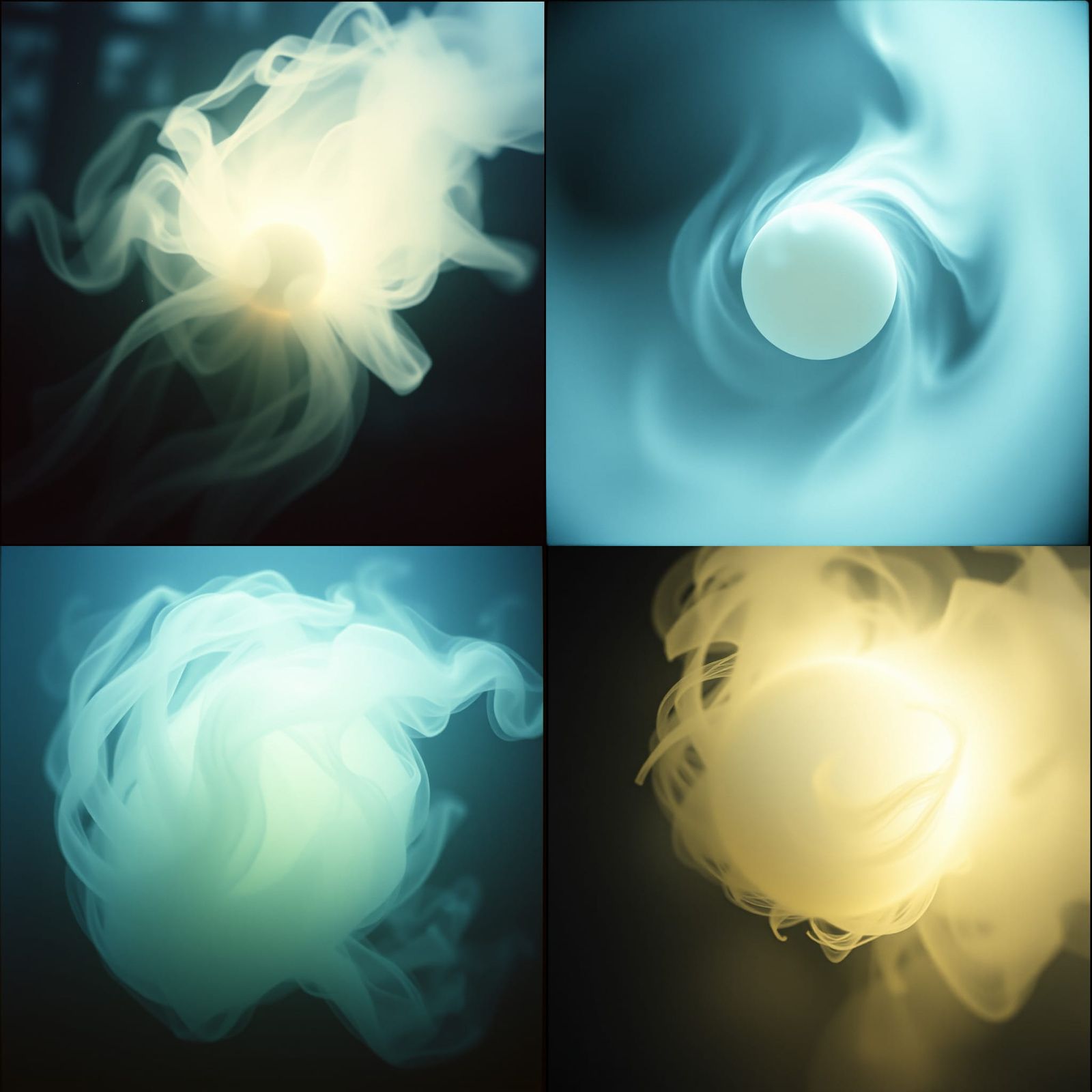 Ethereal Soul Ball in Cinematic Lighting