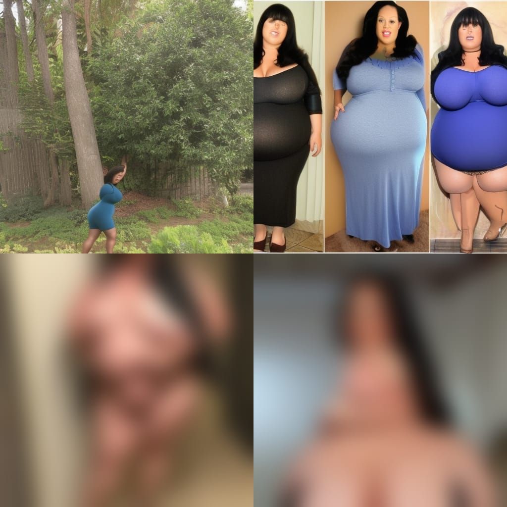 AI-Generated Plus-Size Model: Exploring AI Diversity