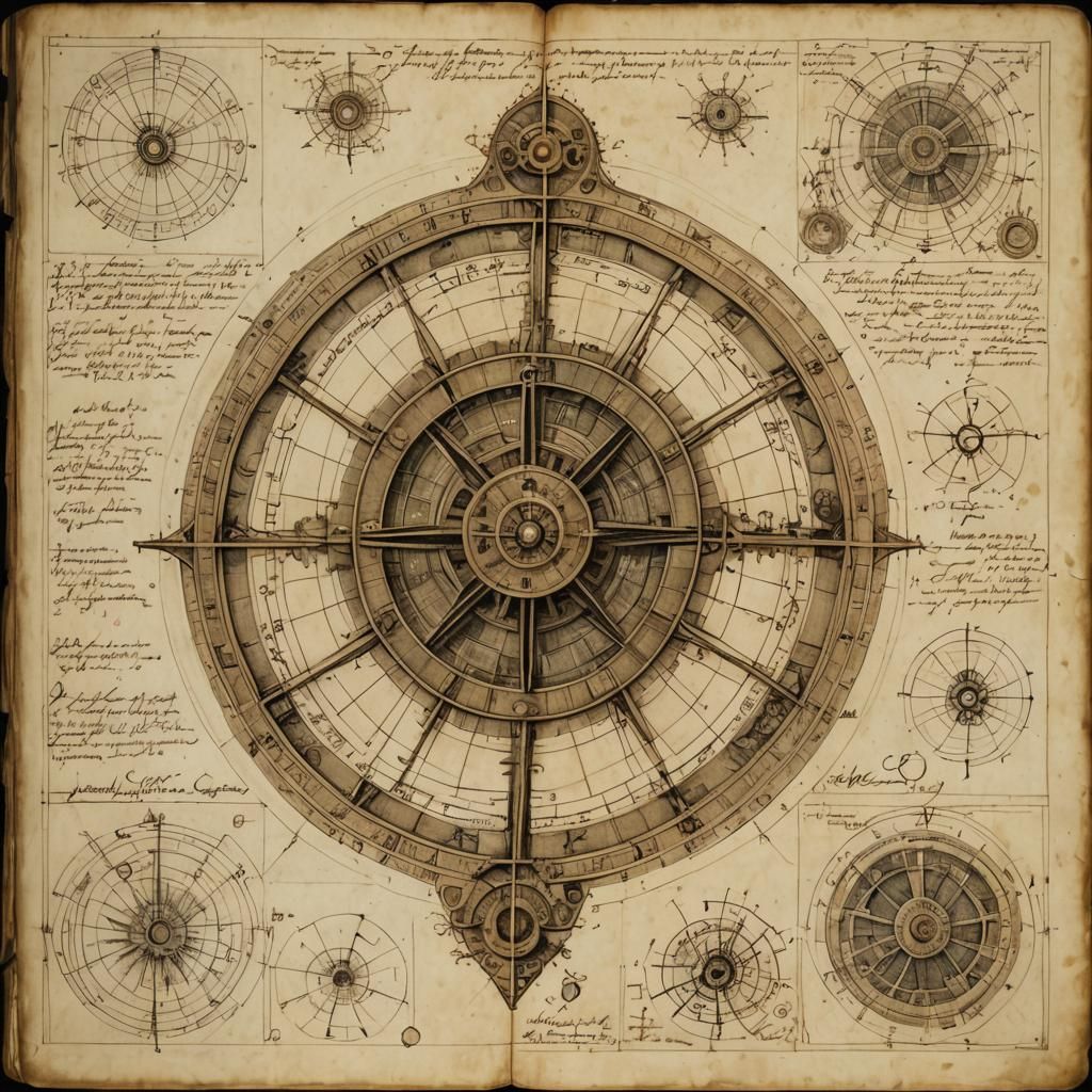 Da Vinci-esque Mechanical Drawings with Plasma