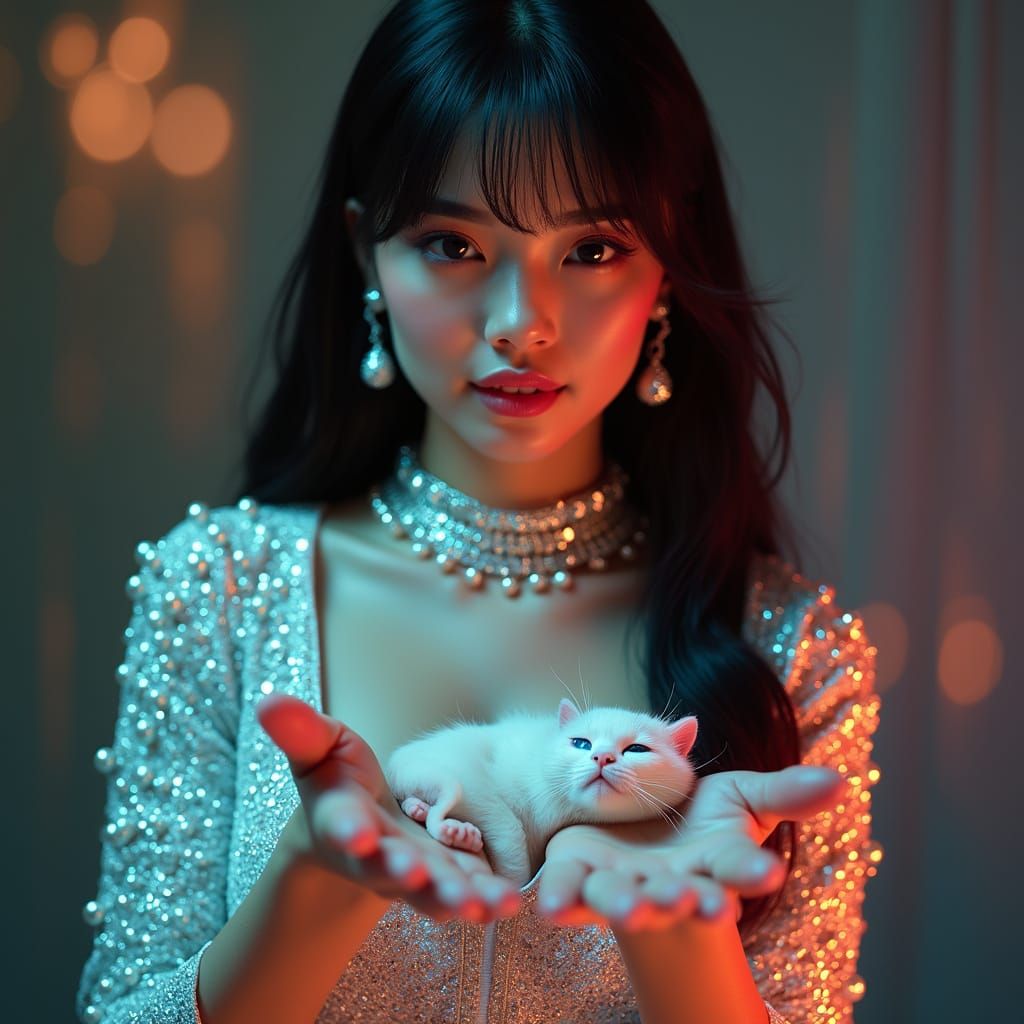 Ethereal Beauty in Ultra-Realistic Fashion