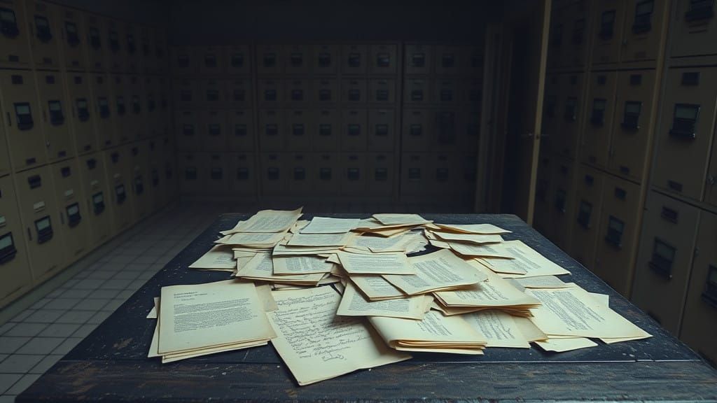 Worn Letters in a Forgotten Hospital Archives