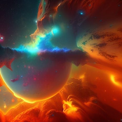 Cosmic Universe: Fantastical Concept Art in Deep Color
