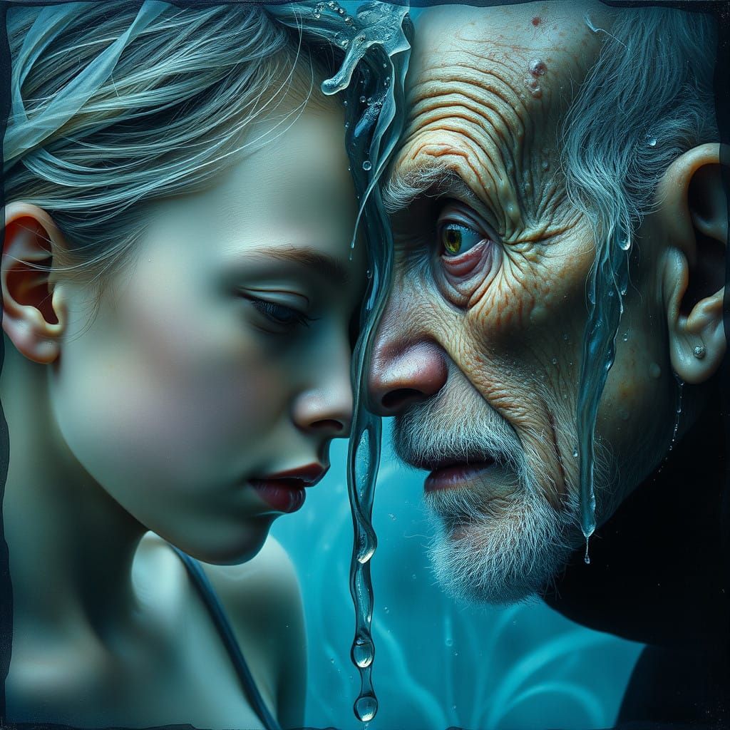 Youth and Age Collide in a Neon Metropolis