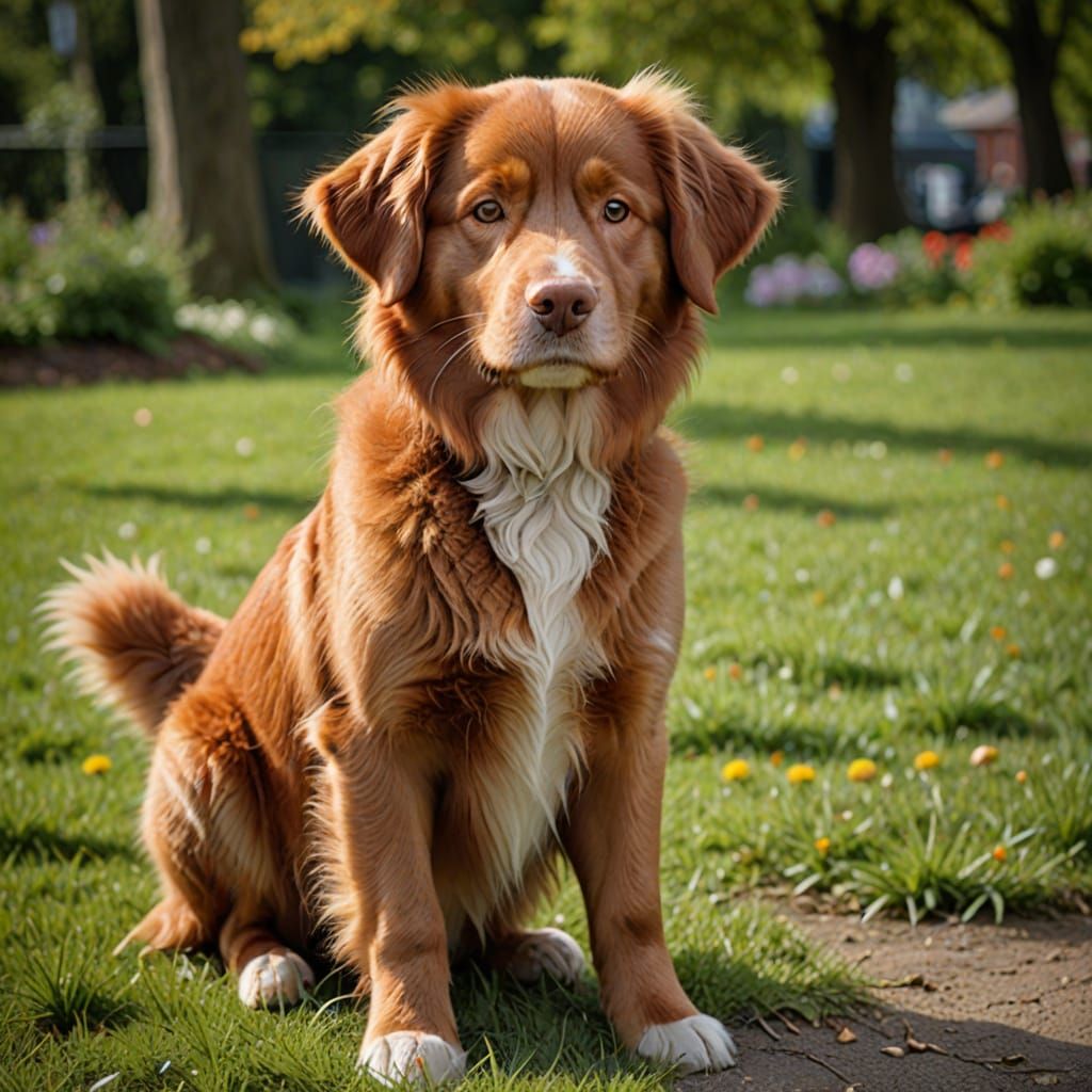 Loyal Nova Scotia Duck Tolling Retriever