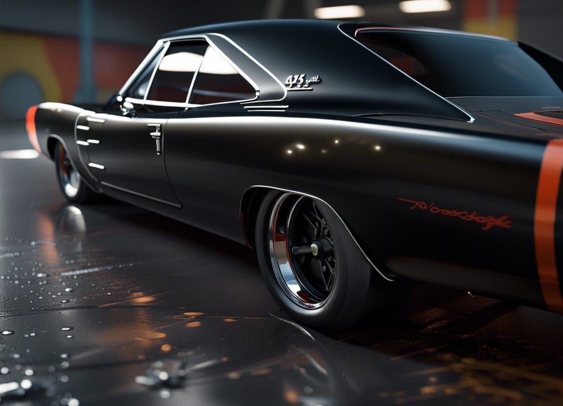 Dodge Charger SR-71 Blackbird Livery in Hyperrealism