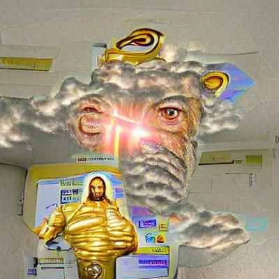 Abstract Image of a God