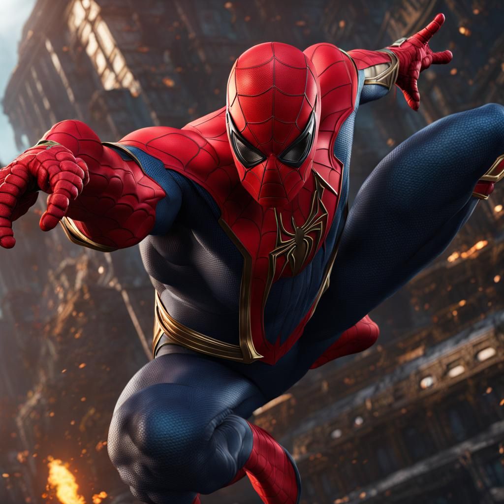 Superpowered Hero: Spider-Strength, Hulk-Power, Strange-Flig...