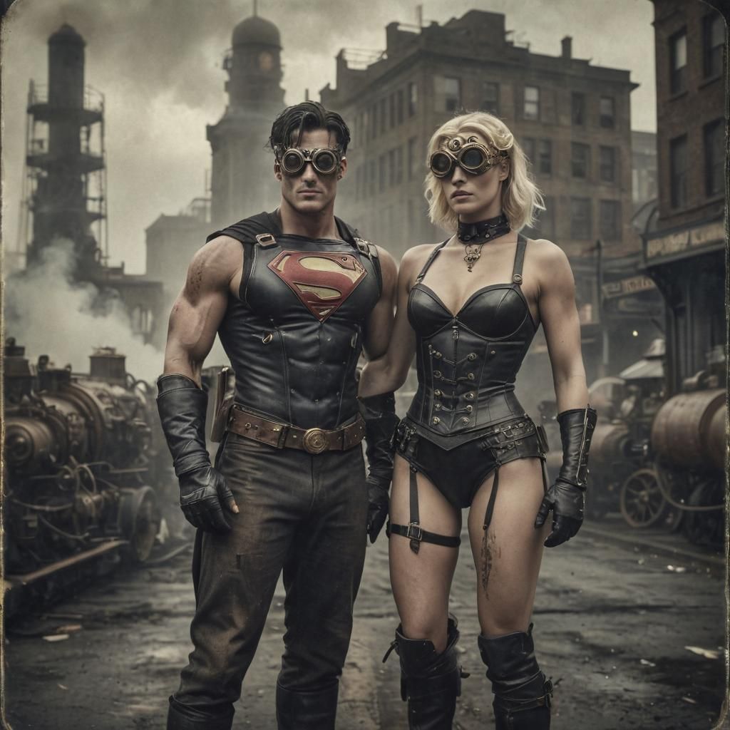 Steampunk Superheroes