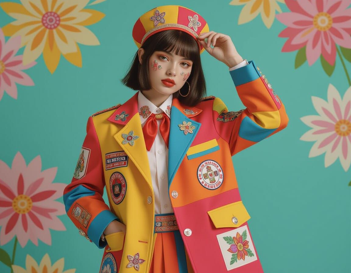 Humorous Russian Teenager Customizes School Uniform in Pop A...