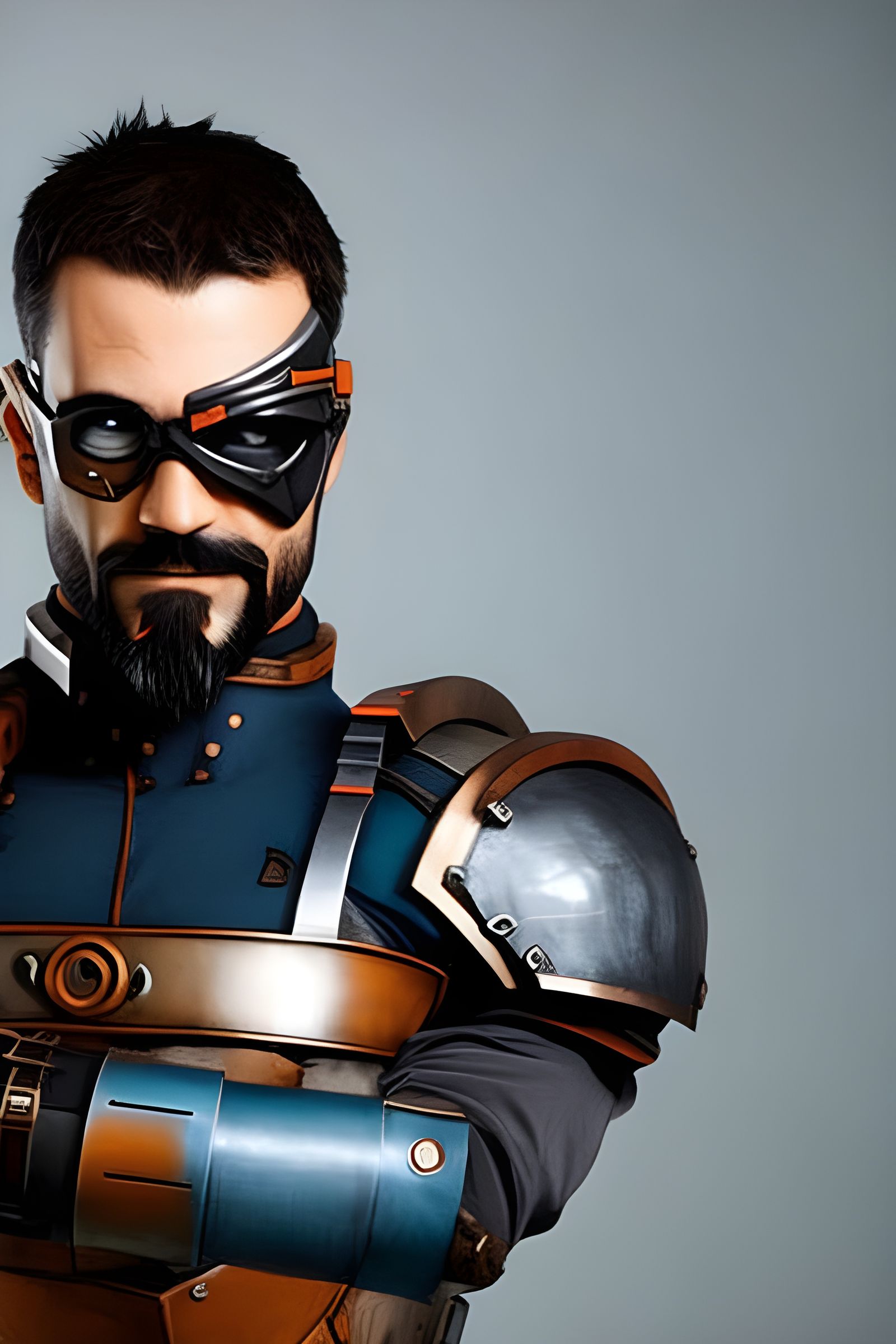 Steampunk Gordon Freeman Reimagined