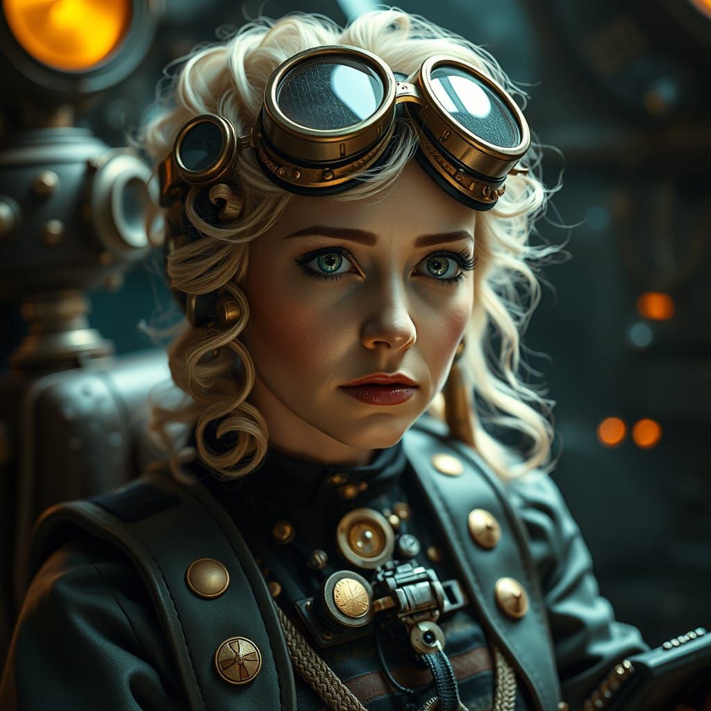 Steampunk Dolly Parton Saves the Universe