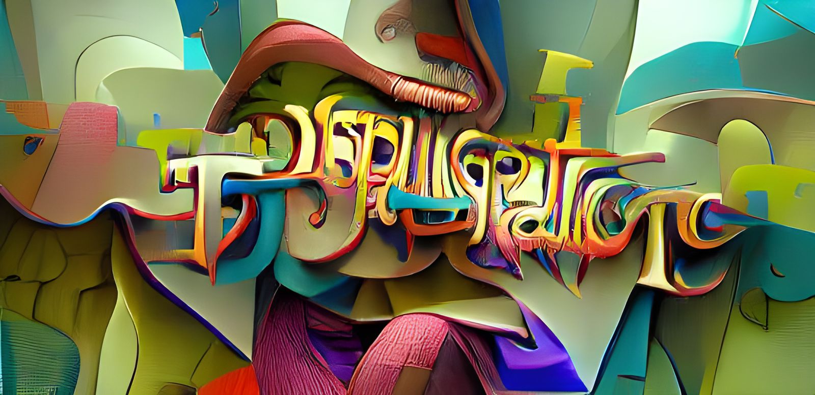 Deconstructed Graffiti Gustave