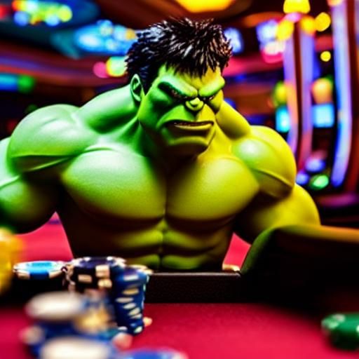 Hulk Enjoys a Night at the Casino