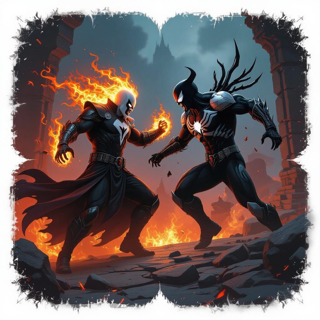 Ghost Rider vs Sentry: Battle in Mystical Realm