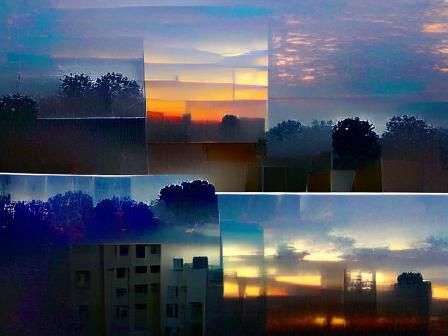 Colorful and Vibrant Sunrise at Daybreak