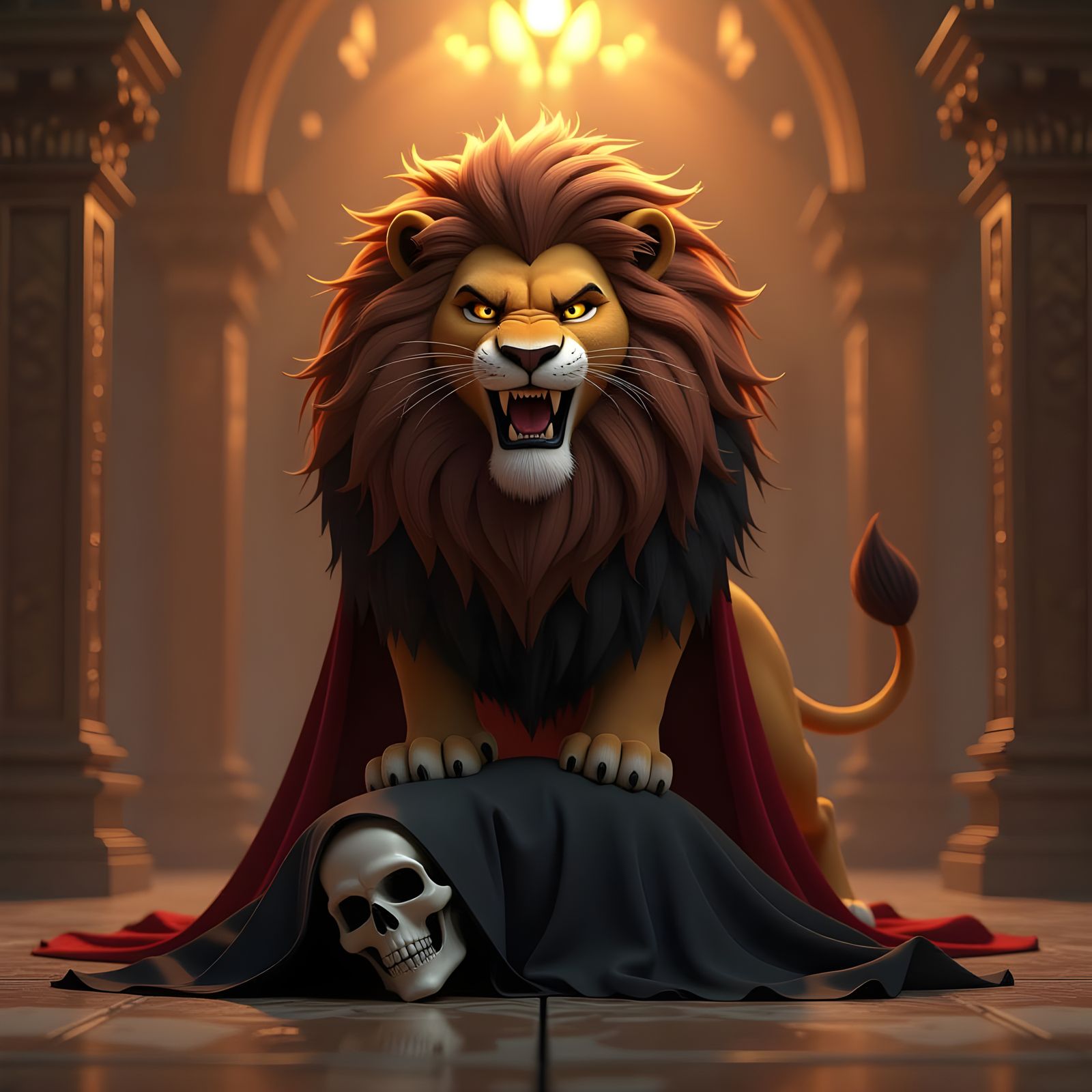 Lion of Judah's 3D Victory Over Death