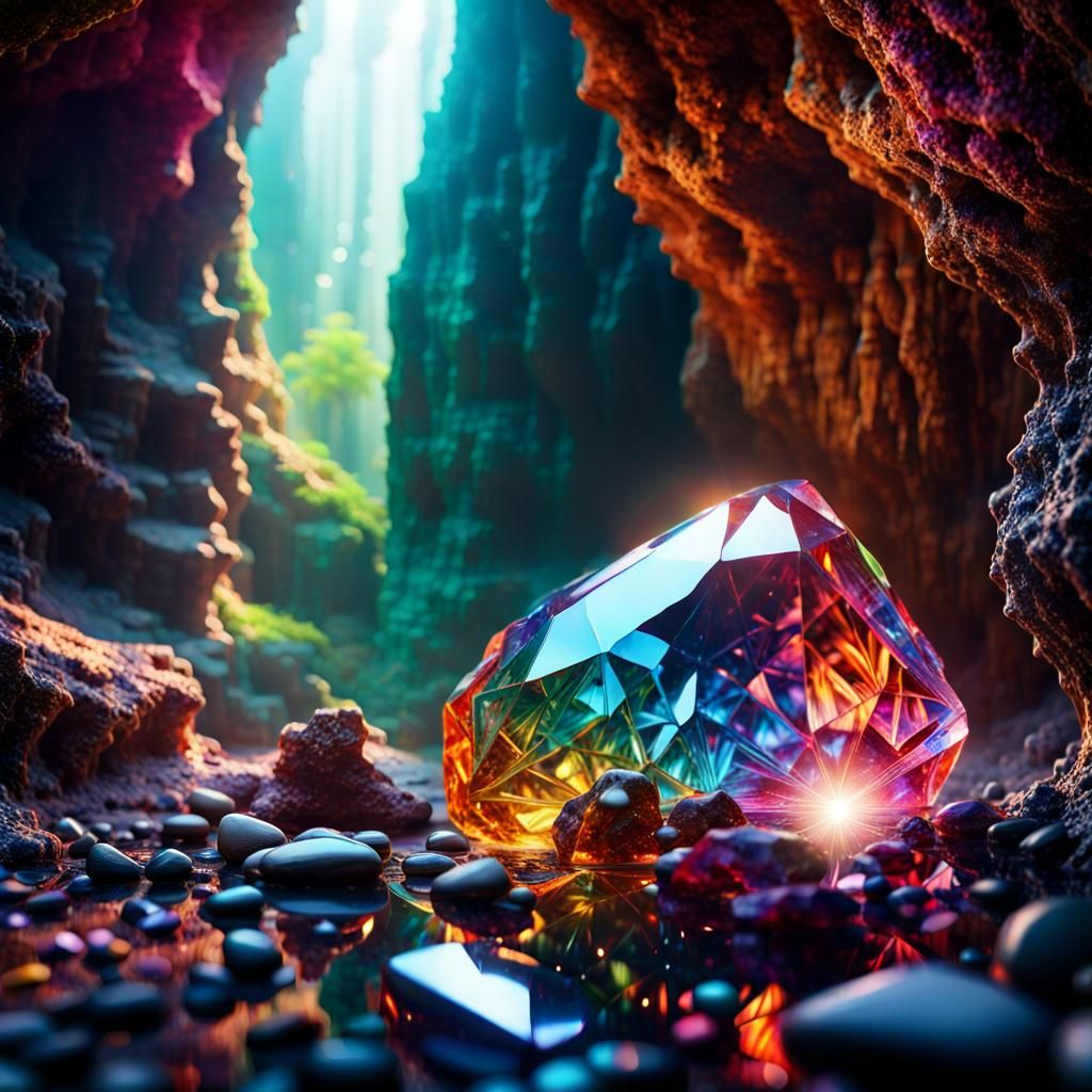 Rainbow crystal