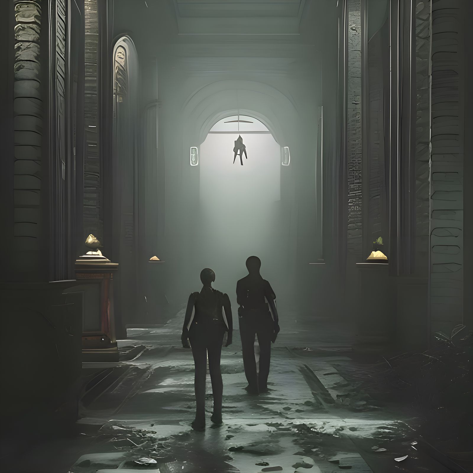 Cinematic Resident Evil Character Portrait