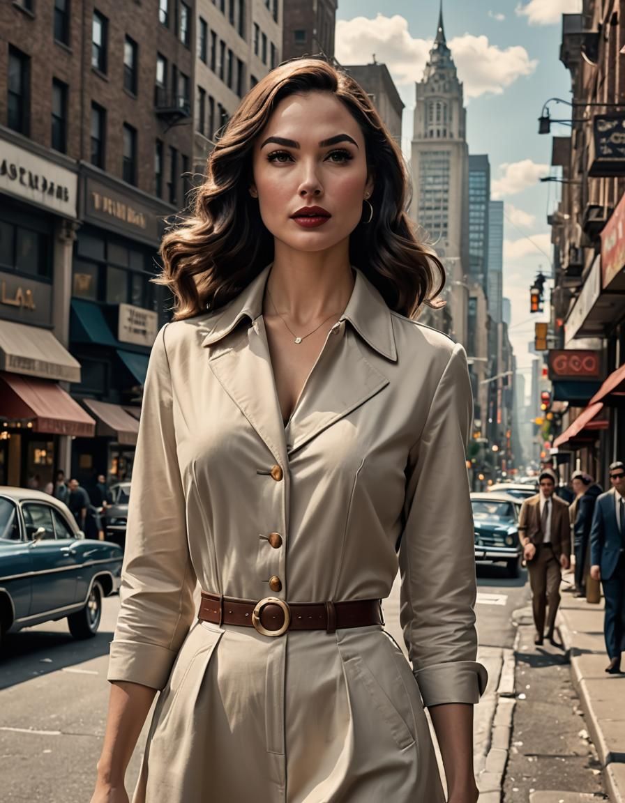 Gal Gadot in the 1960s