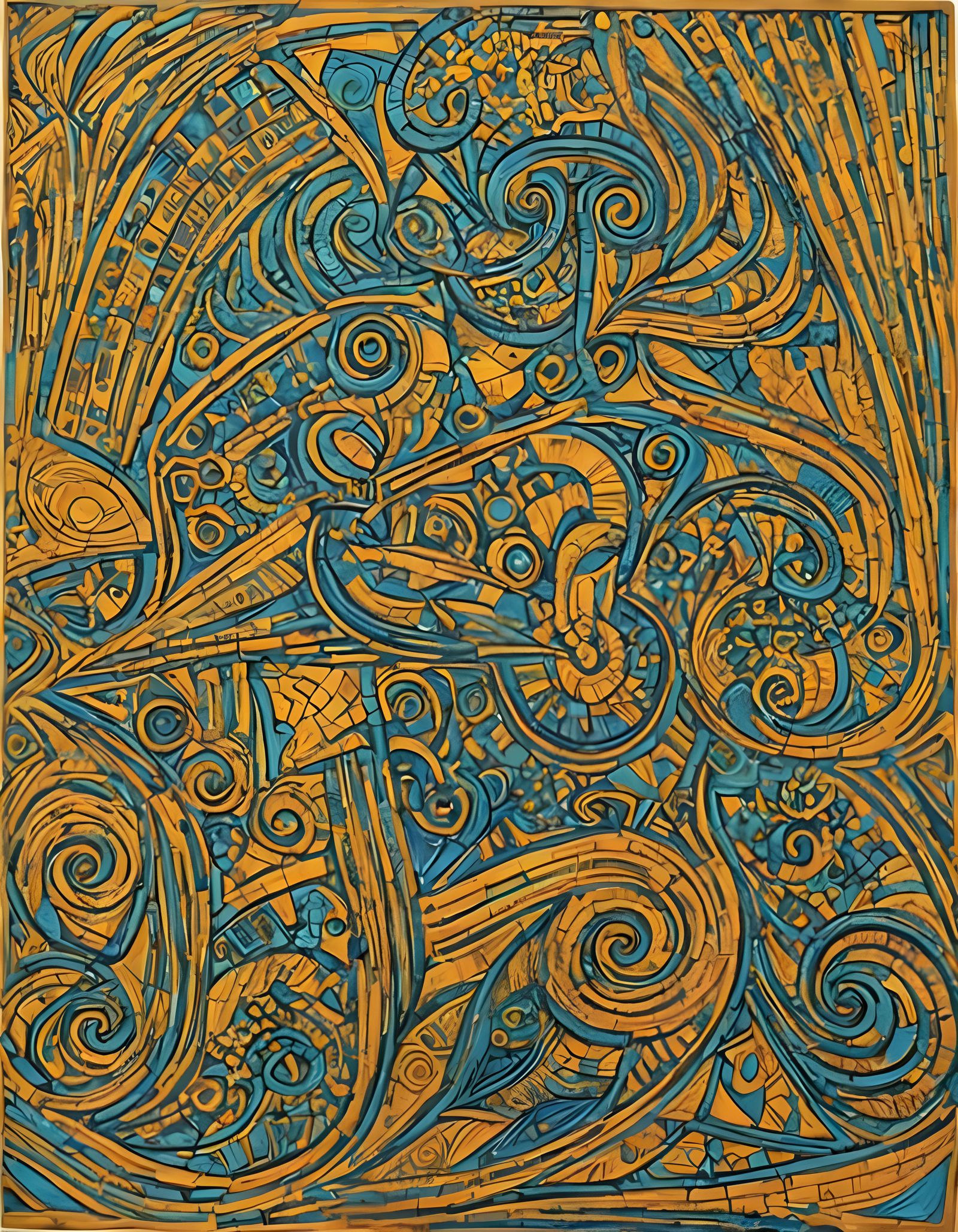 Abstract AI-Generated Art