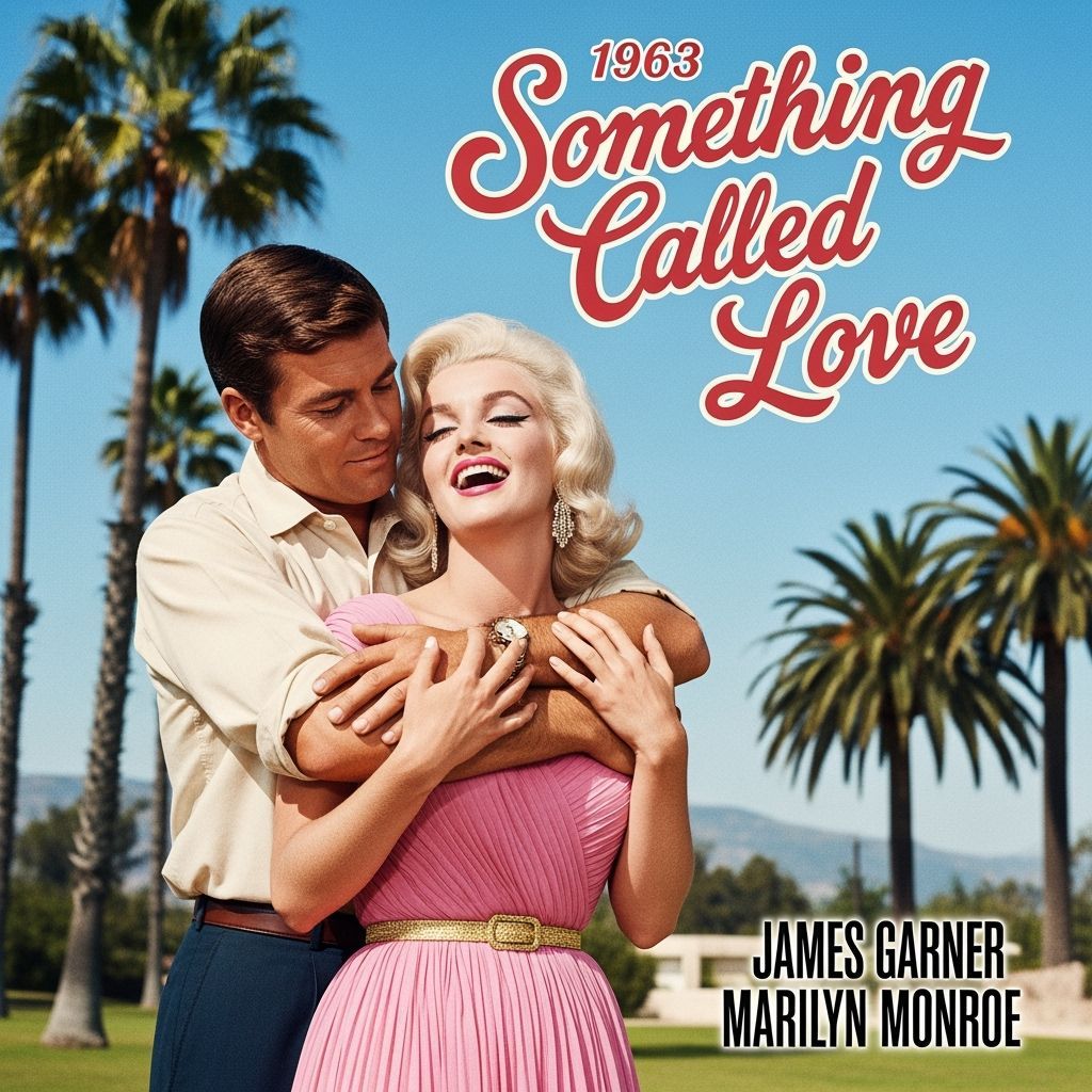 Vintage 1960s Romantic Comedy Film Poster