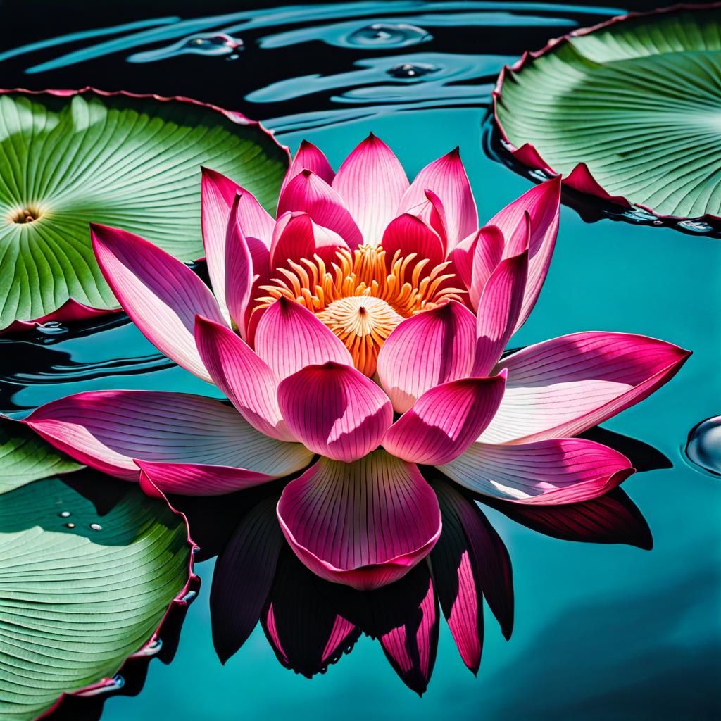 Light & Lines of a Lily