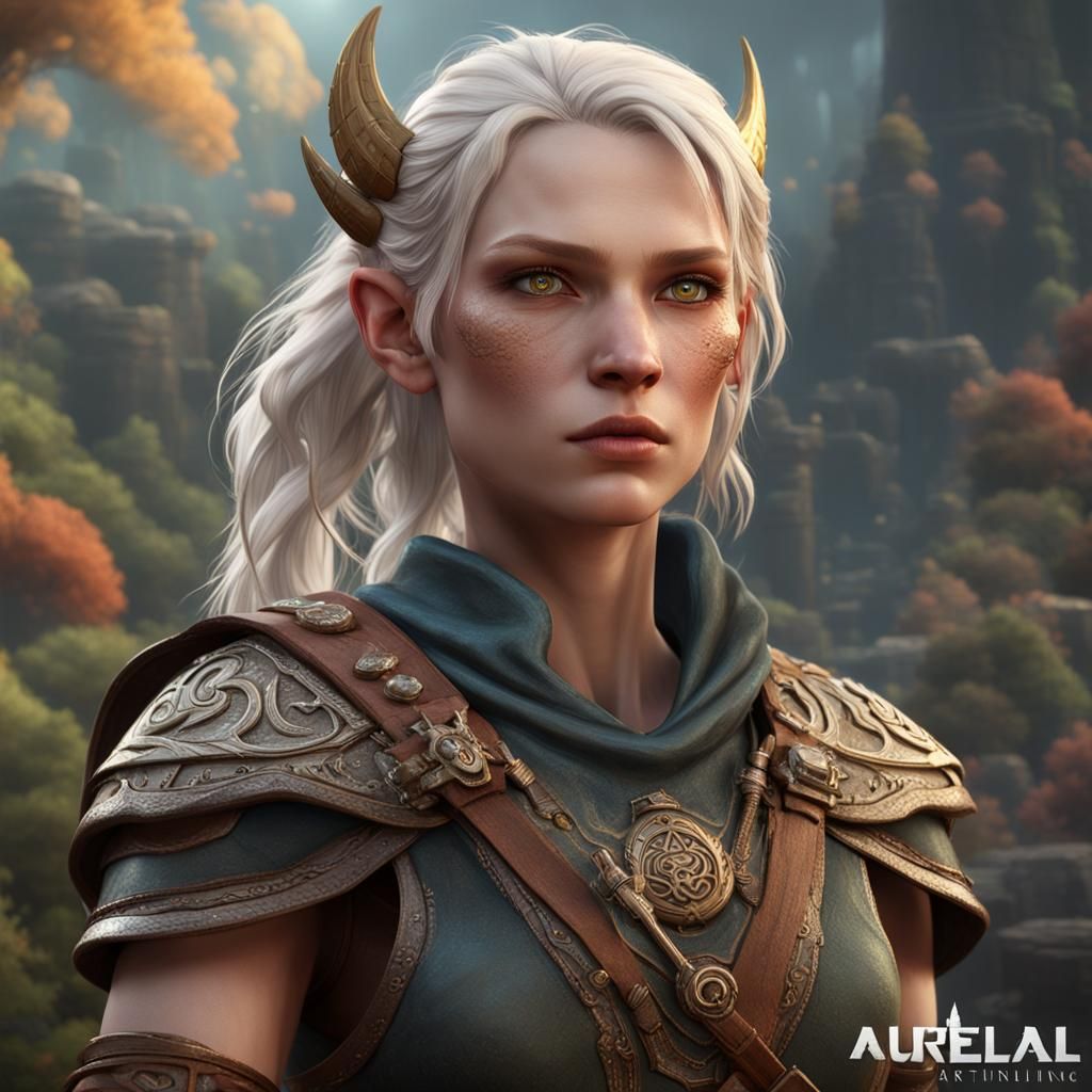 Fantasy Nomad Adventurer in Detailed Digital Art