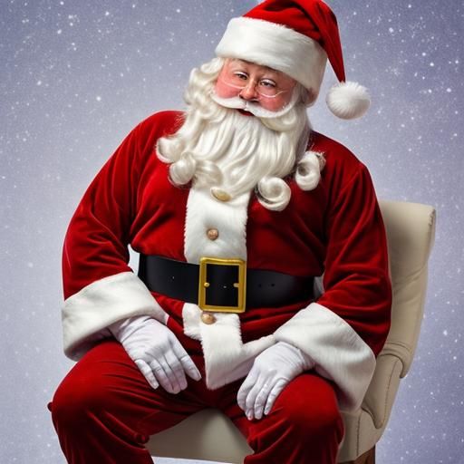 Classic Santa Claus Illustration