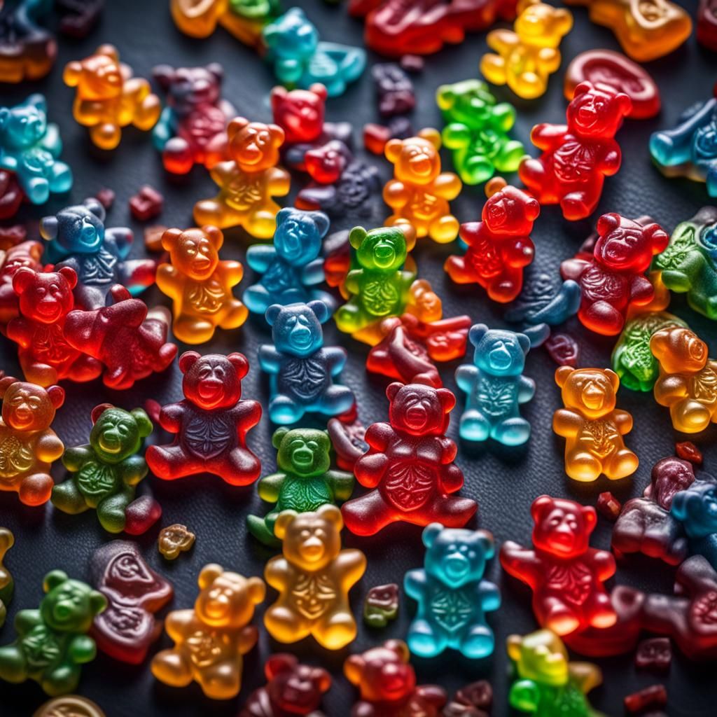 Dancing Grateful Dead Gummy Bears
