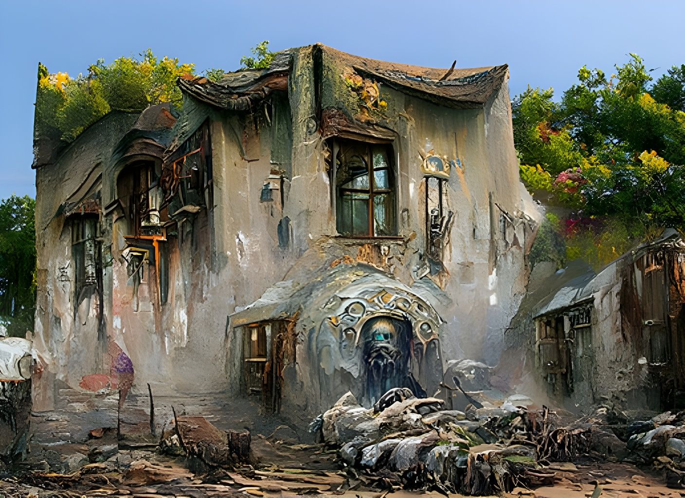 Terror Guest House: A Post-Apocalyptic Fantasy Horror