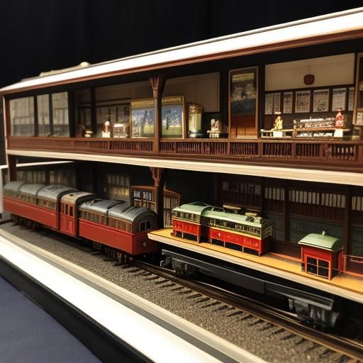 1932 Lionel #177 Scenic Railway Store Display