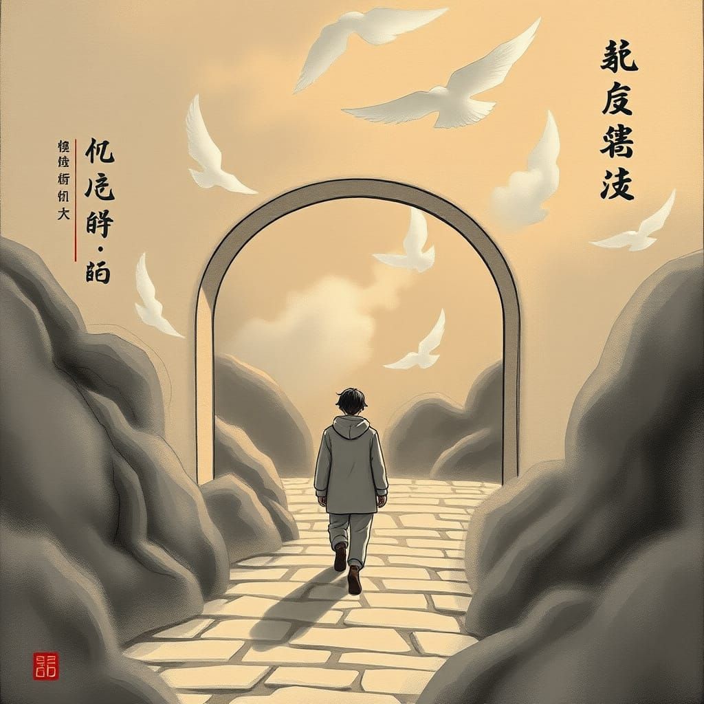 Abstract AI Generated Image