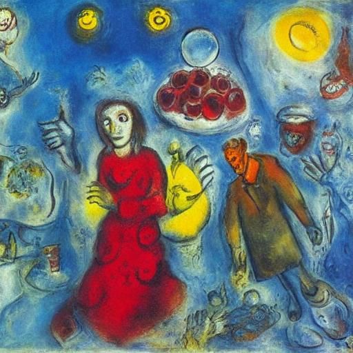 Amoeba's Sunny Day Out: An Expressionist Scene