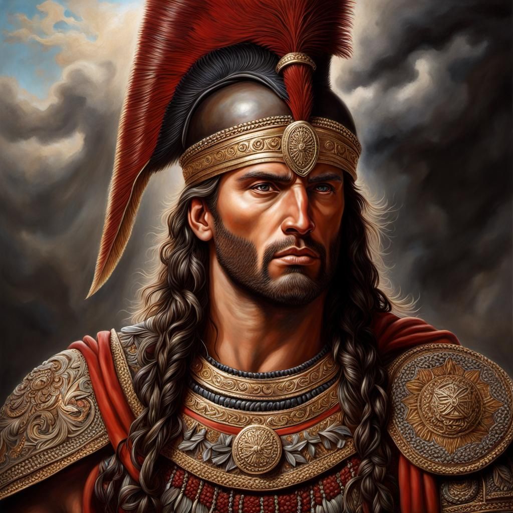 Portrait of a Visigoth Warrior