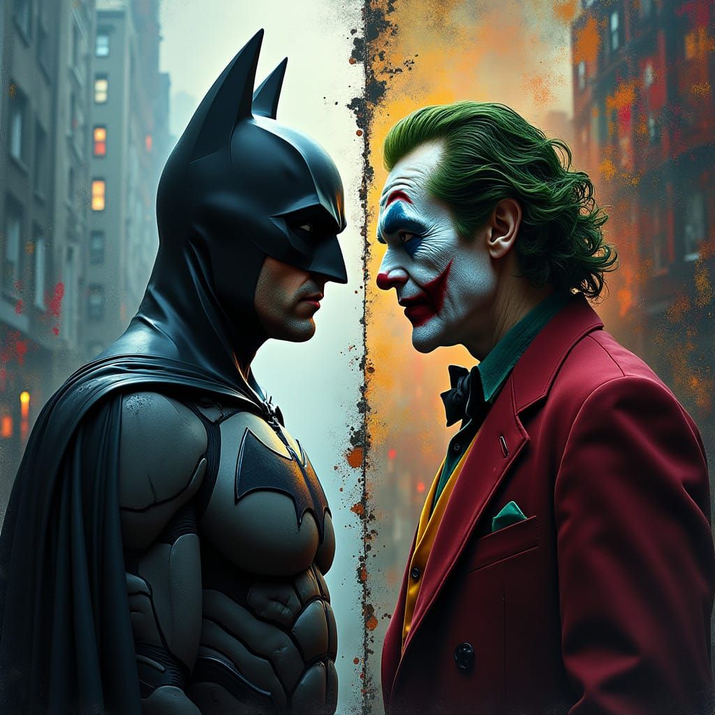 Batman vs Joker: Gotham City Meets Carnival Chaos